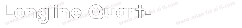 Longline Quart字体转换